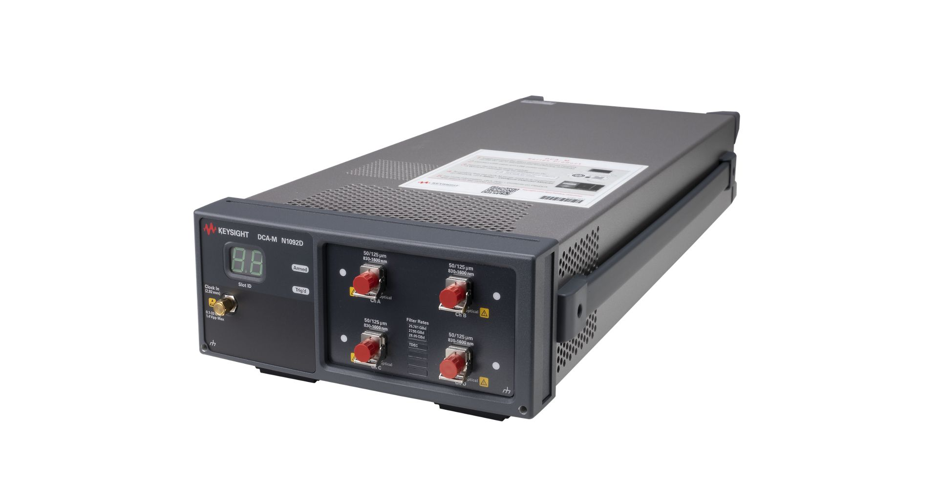 KEYSIGHT N1092D 4 通道單光通道采樣示波器（選件 40A，帶寬＞40GHz）