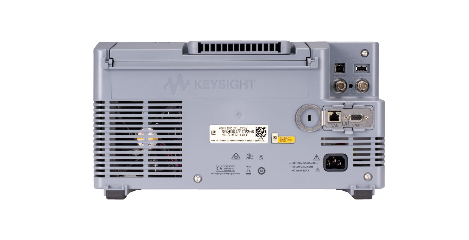 Keysight MSOX3024G 混合信號數(shù)字示波器