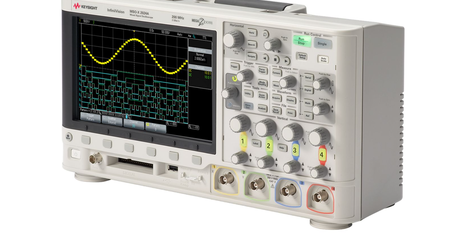Keysight MSOX2024A 混合信號(hào)示波器