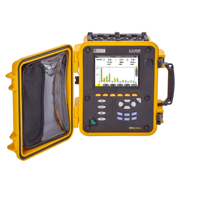 C.A 8436 IP67 三相電能質(zhì)量分析儀 - 高精度可編程測試儀器
