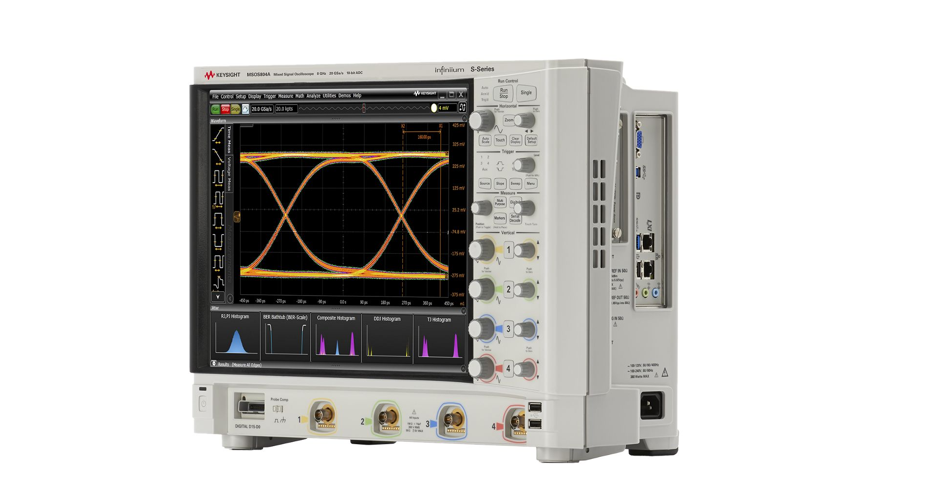 KEYSIGHT MSOS804A 高清晰度示波器